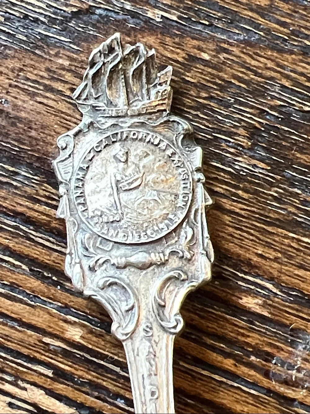 1915 Sterling Silver San Diego Exposition Spoon